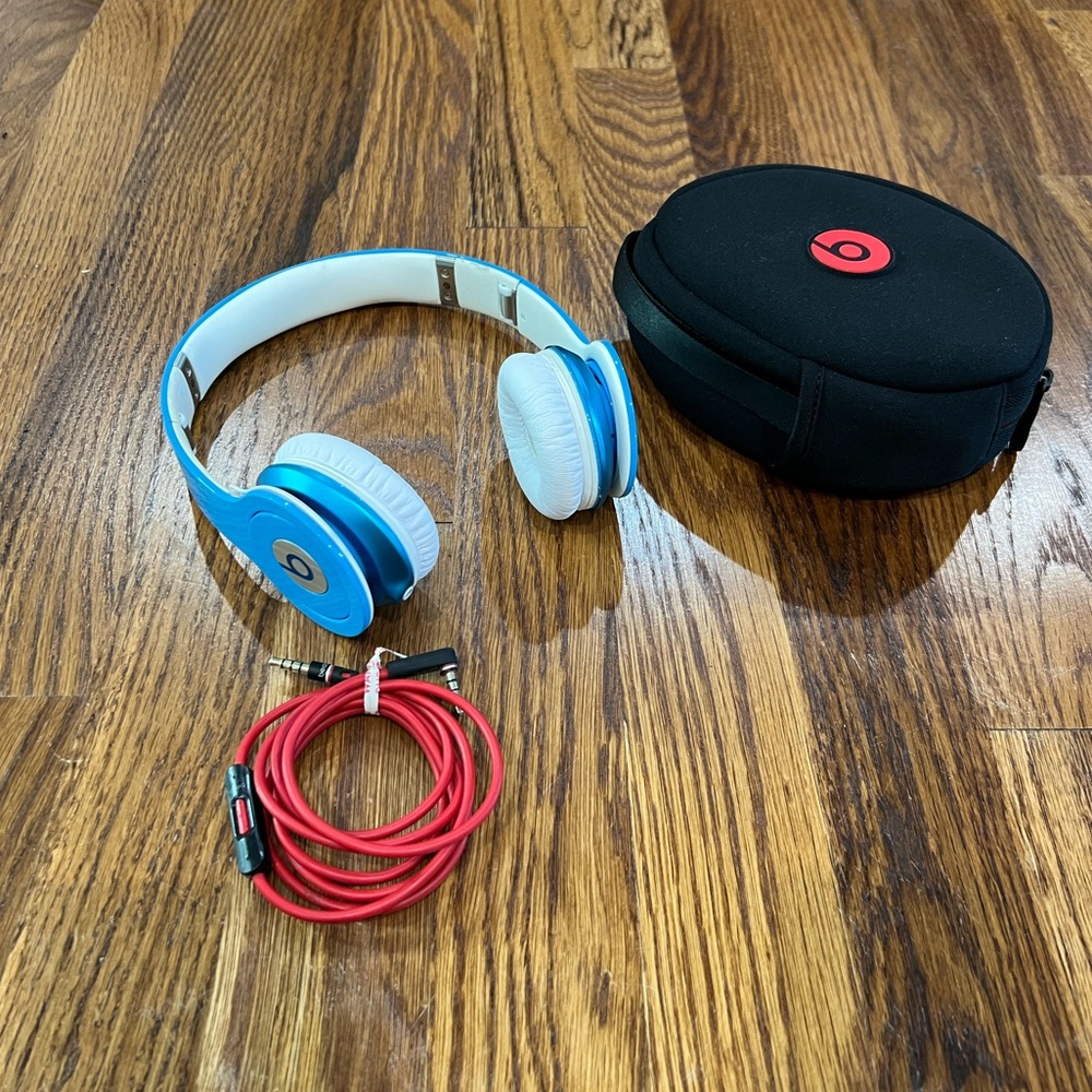 beats solo hd - sky blue